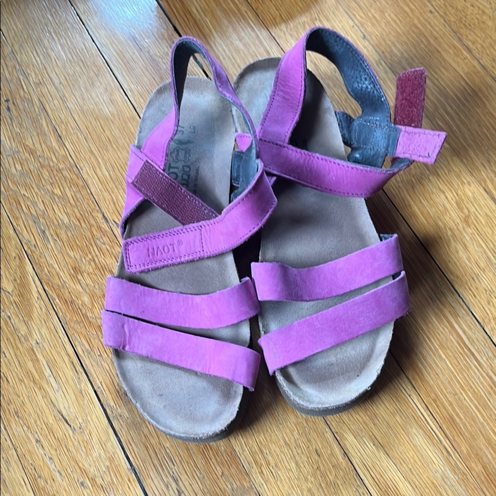 Naot Pink Sandals